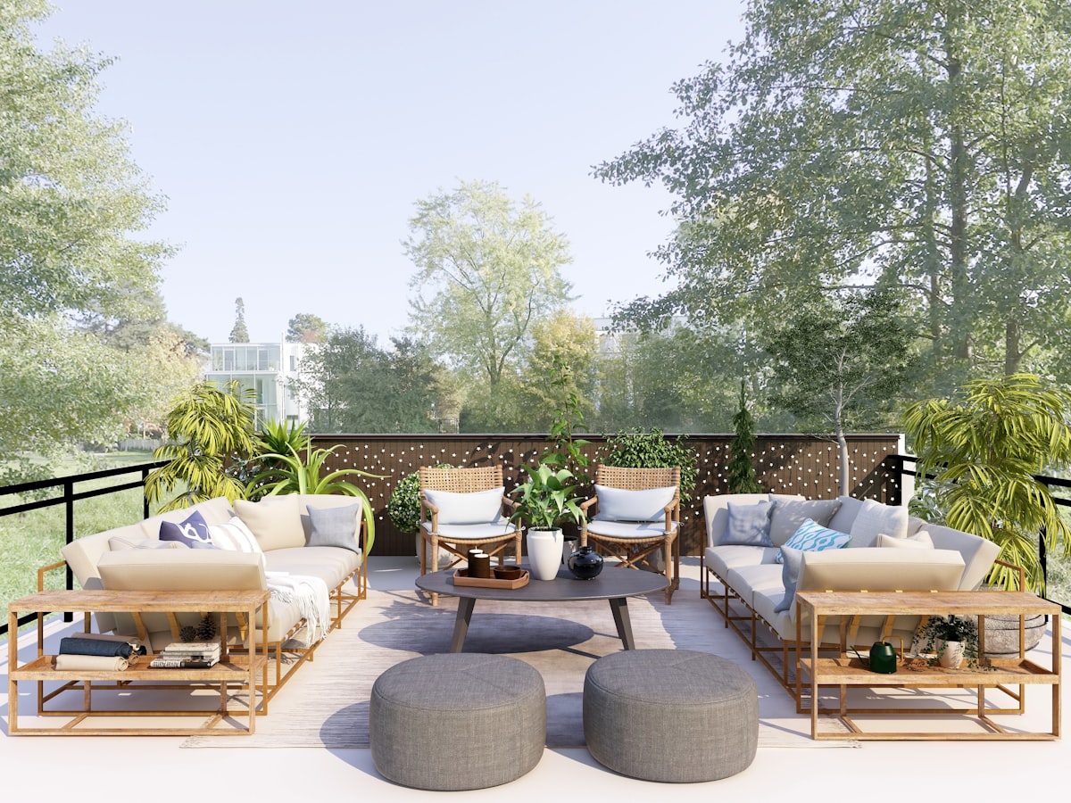 Zo richt je je terras in als een echte buitenkamer